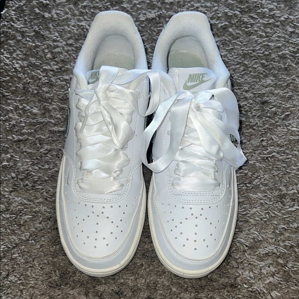 Nike court vision low next nature white sail jade horizon women's - Picture 9 of 9